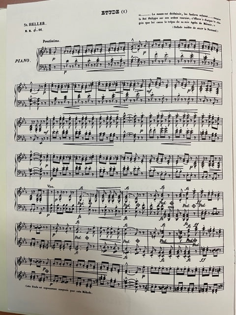 18 études composées pour la Méthode des Méthodes - Première édition partition piano