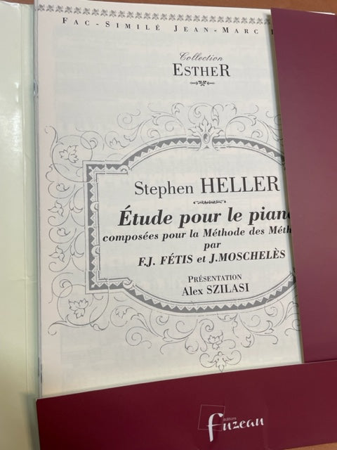 18 études composées pour la Méthode des Méthodes - Première édition partition piano
