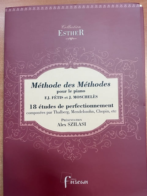 18 études composées pour la Méthode des Méthodes - Première édition partition piano