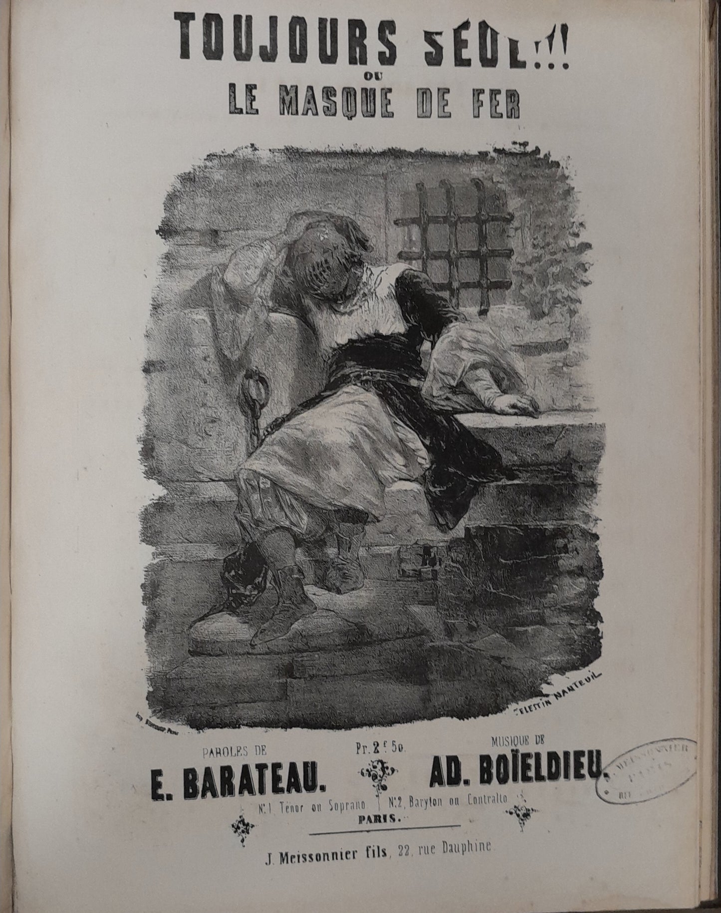 20 Romances par A. Panseron pour chant et piano