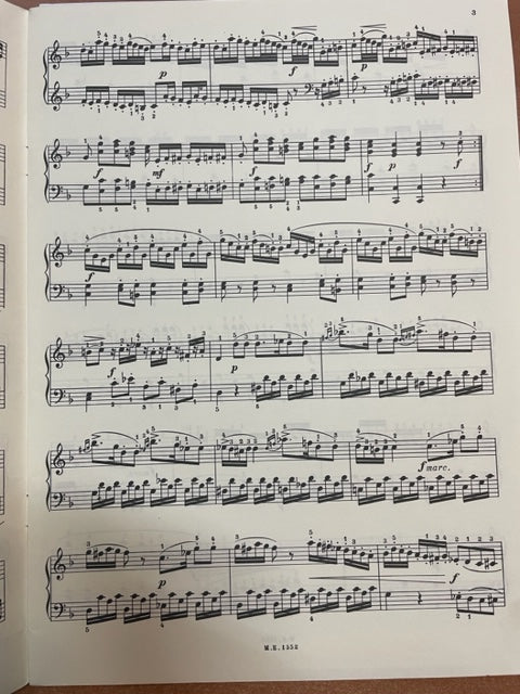 Domenico Cimarosa 32 sonates pour piano recueillies par F.Boghen 3e cahier: 12 sonates- 3000 partitions, livres et vinyles d'occasion en vente sur notre site internet gastonmusicclub.fr Gaston Music Store