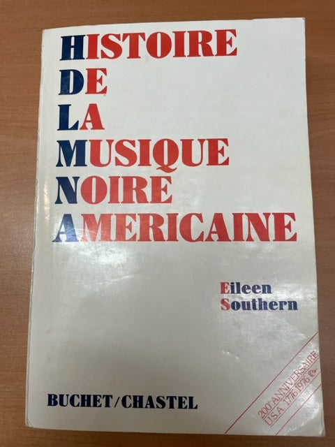 Eileen Southern Histoire de la musique noire américaine- 3000 partitions, livres et vinyles d'occasion en vente sur notre site internet gastonmusicclub.fr Gaston Music Store