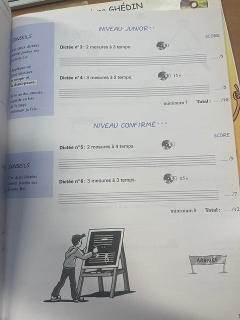 A vos marques.. Prêts ? Dictées ! Volume 1 + CD Lauriane Ghédin