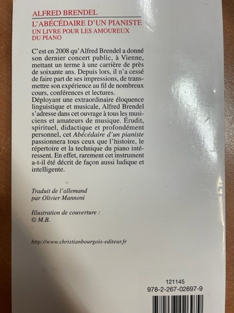 Alfred Brendel L'abécédaire d'un pianiste