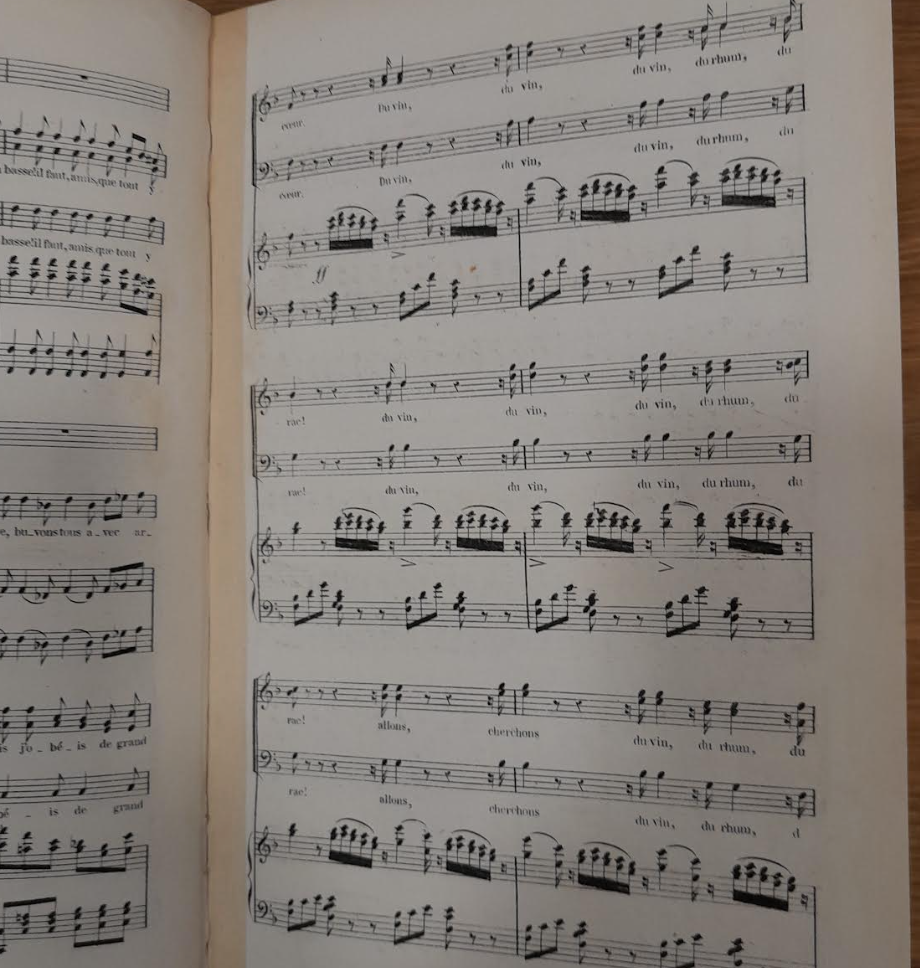 Adam Adolphe Le chalet, opéra-comique en 1 acte (édition reliée) pour piano chant