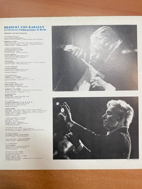 Vinyle Richard Strauss Ainsi parla Zarathoustra direction H.Von Karajan- 3000 partitions, livres et vinyles d'occasion en vente sur notre site internet gastonmusicclub.fr Gaston Music Store