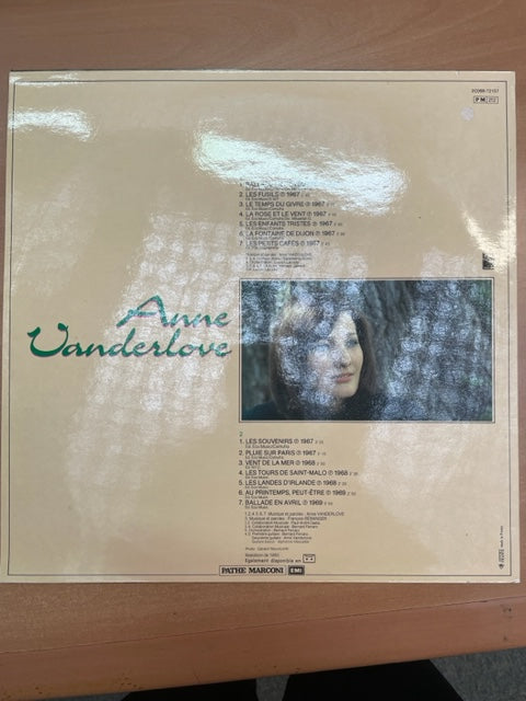 Vinyle Anne Vanderlove Ballade en Novembre