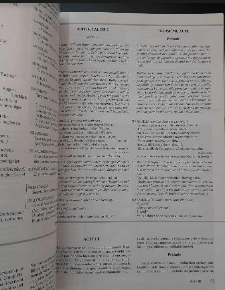 Richard Strauss Arabella. Avant-scène opéra n° 170-3000 partitions, livres et vinyles d'occasion en vente sur notre site internet gastonmusicclub.fr Gaston Music Store