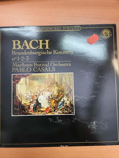 Vinyle JS Bach Pablo Casals Concertos brandebourgeois n° 1 - 2 - 3- 3000 partitions, livres et vinyles d'occasion en vente sur notre site internet gastonmusicclub.fr Gaston Music Store