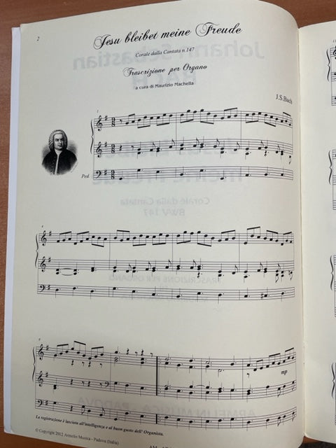 JS Bach Jesus bleibet meine Freude Bwv 147 partition pour orgue- 3000 partitions, livres et vinyles d'occasion en vente sur notre site internet gastonmusicclub.fr Gaston Music Store