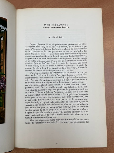 Jean-Sébastien Bach, collection "Génies et réalités"