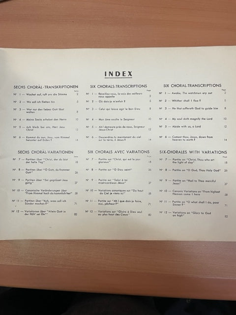 JS Bach Oeuvres complètes pour orgue volume 10