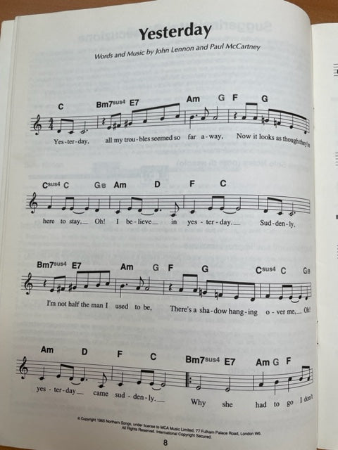 Songbook The MIDI song library Beatles classics- 3000 partitions, livres et vinyles d'occasion en vente sur notre site internet gastonmusicclub.fr Gaston Music Store