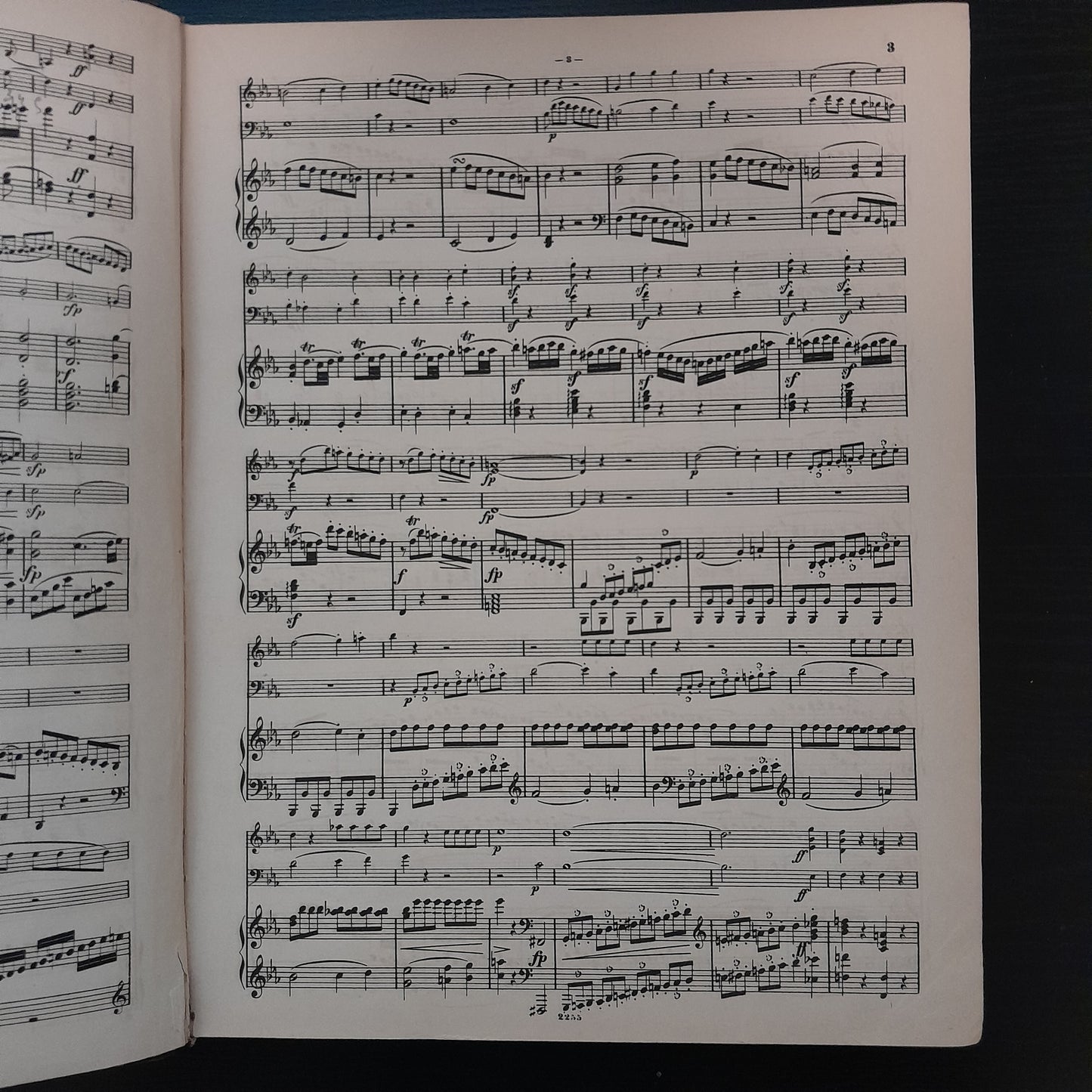 Beethoven 13 Trios pour Violon, Violoncelle et piano conducteur