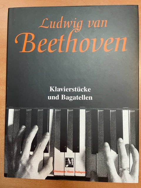 Beethoven Klavierstücke und Bagatellen - 3000 partitions, livres et vinyles d'occasion en vente sur notre site internet gastonmusicclub.fr Gaston Music Store