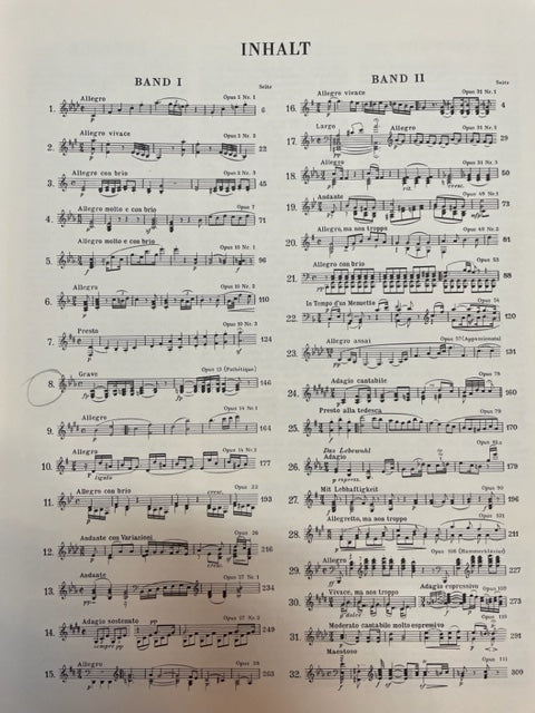 Beethoven Klaviersonaten volume 1