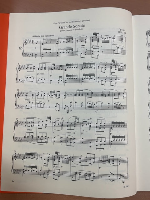 Beethoven Sonates II - sonates de 12 à 22 partition piano - 3000 partitions, livres et vinyles d'occasion en vente sur notre site internet gastonmusicclub.fr Gaston Music Store