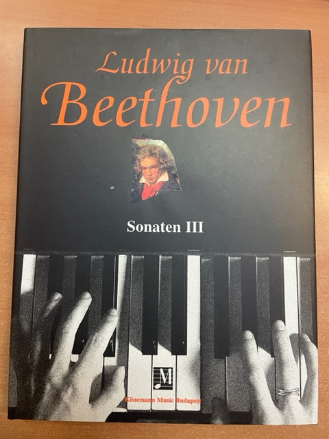 Beethoven Sonates III - sonates de 23 à 32 partition piano - 3000 partitions, livres et vinyles d'occasion en vente sur notre site internet gastonmusicclub.fr Gaston Music Store