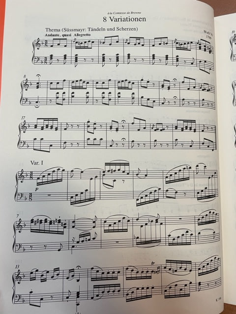 Beethoven Variationen volume 2 partition piano- 3000 partitions, livres et vinyles d'occasion en vente sur notre site internet gastonmusicclub.fr Gaston Music Store