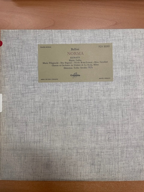 Vinyle Bellini Norma extraits Maria Callas - 3000 partitions, livres et vinyles d'occasion en vente sur notre site internet gastonmusicclub.fr Gaston Music Store
