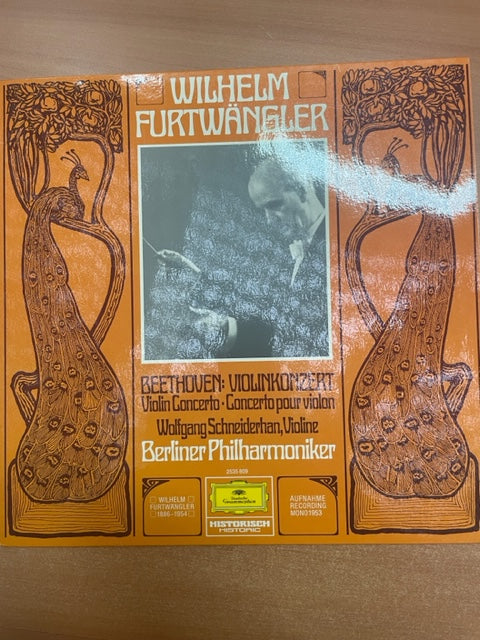 Vinyle Beethoven Wolfgang Schneiderhan Concerto pour violon et orchestre en ré majeur op.61- 3000 partitions, livres et vinyles d'occasion en vente sur notre site internet gastonmusicclub.fr Gaston Music Store