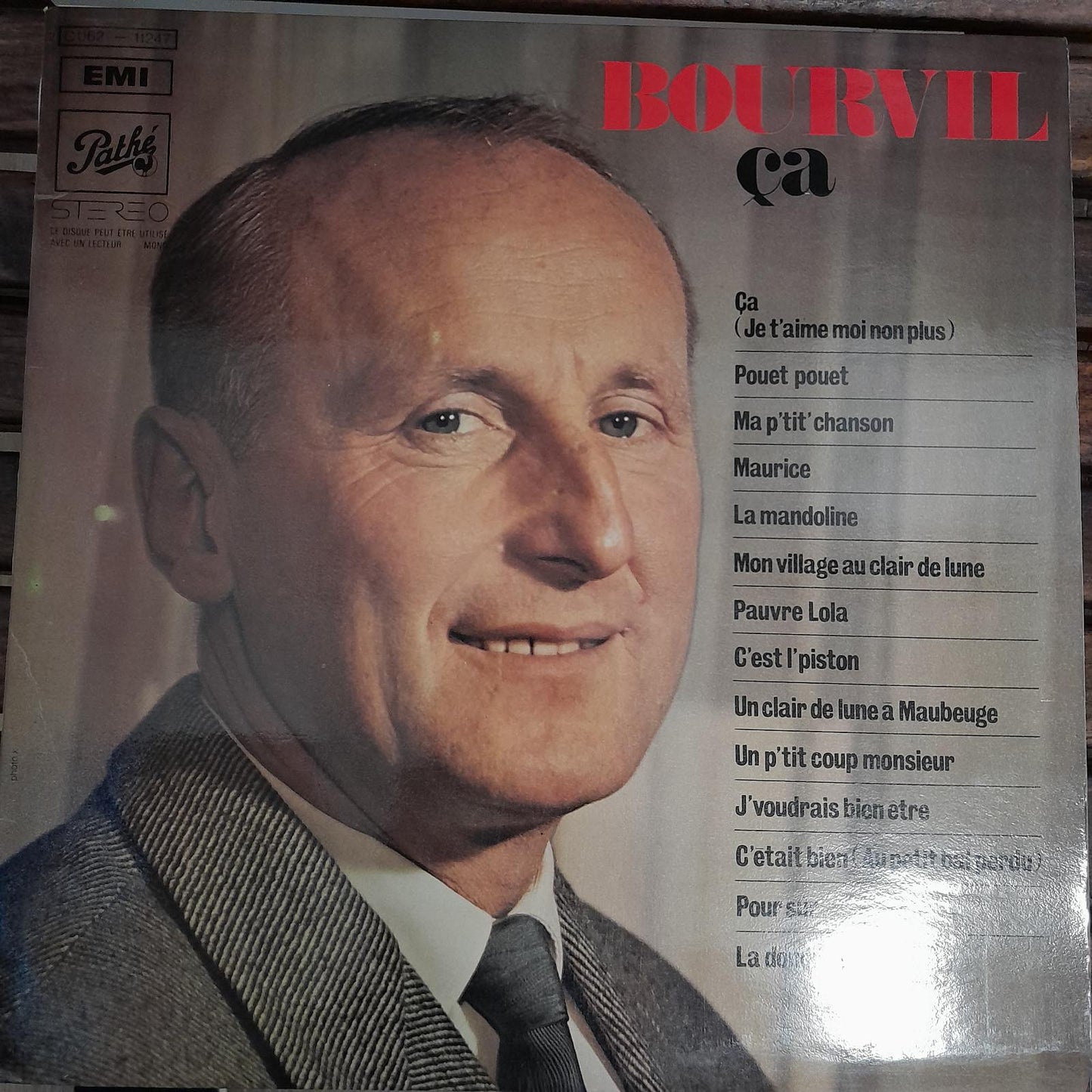 Vinyle Bourvil Ça (je t'aime moi non plus)- 3000 partitions, livres et vinyles d'occasion en vente sur notre site internet gastonmusicclub.fr Gaston Music Store