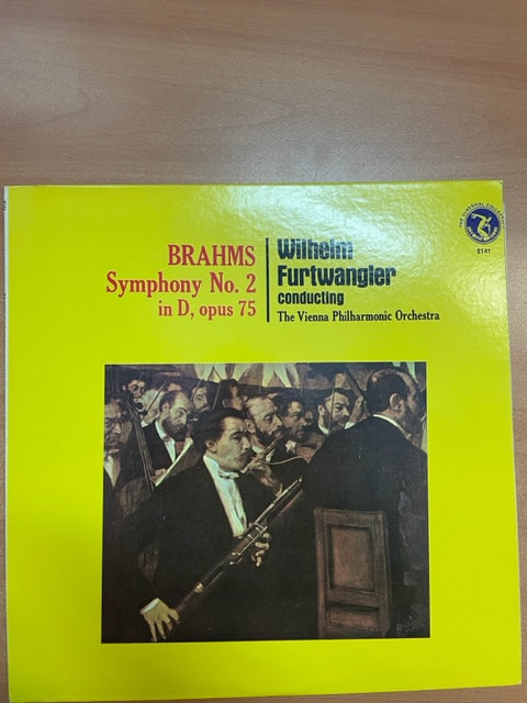 Vinyle Johannes Brahms Wilhelm Furtwängler Symphony n°2 in D, opus 75- 3000 partitions, livres et vinyles d'occasion  en vente sur notre site internet gastonmusicclub.fr Gaston Music Store