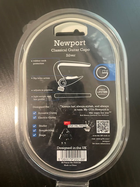 Capodastre pour guitare classique G7th Newport Classical-3000 partitions, livres et vinyles d'occasion en vente sur notre site internet gastonmusicclub.fr Gaston Music Store