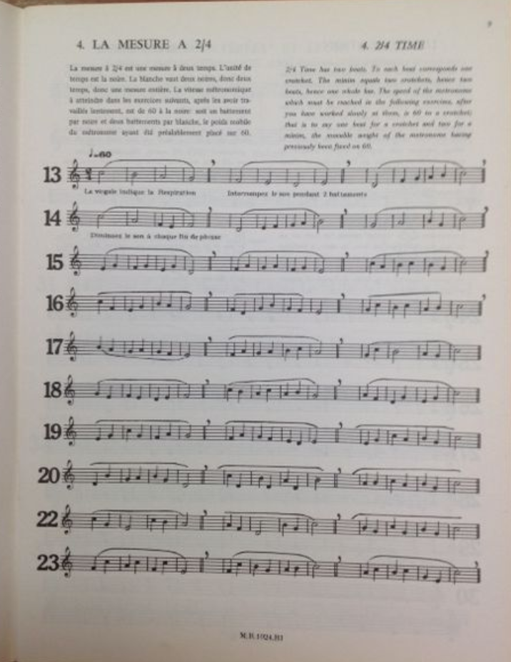 L'école française du saxophone volume 1: Les registres