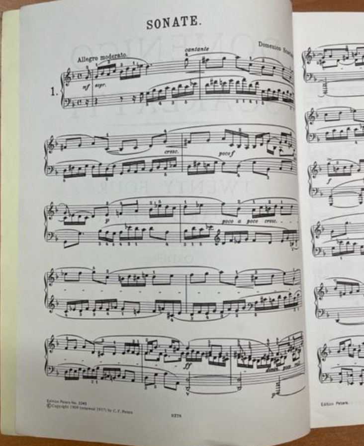 Scarlatti 24 Keyboard Sonatas in Progressive Order partition piano