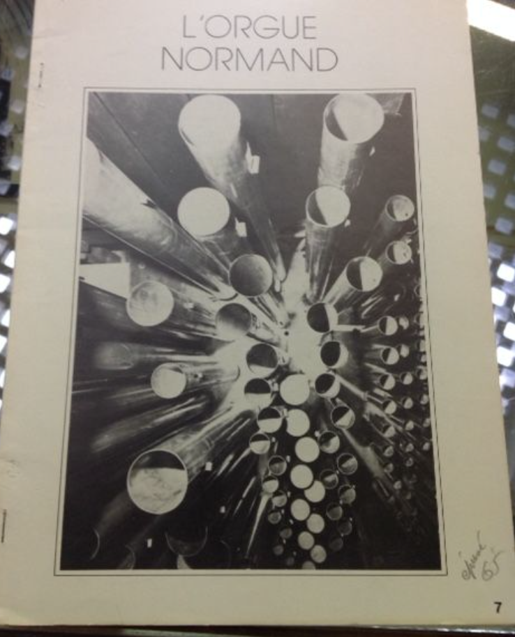 Revue Philippe Lecoq L'orgue Normand N°7- 3000 partitions, livres et vinyles d'occasion en vente sur notre site internet gastonmusicclub.fr Gaston Music Store