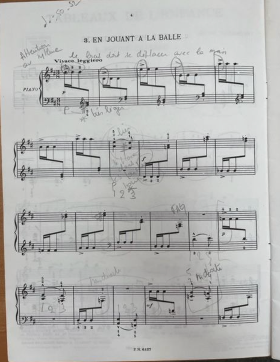 Dimitri Kabalevski Tableaux de l'enfance, partition piano- 3000 partitions, livres et vinyles d'occasion en vente sur notre site internet gastonmusicclub.fr Gaston Music Store