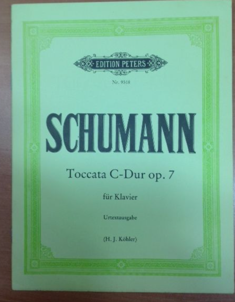 Robert Schumann Toccata C-Dur opus 7 fur Klavier, partition pour piano- 3000 partitions, livres et vinyles d'occasion en vente sur notre site internet gastonmusicclub.fr Gaston Music Store