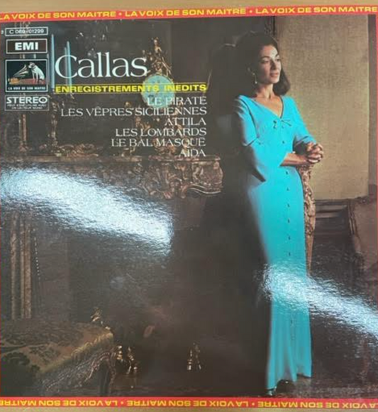 Vinyle Maria Callas enregistrements inédits