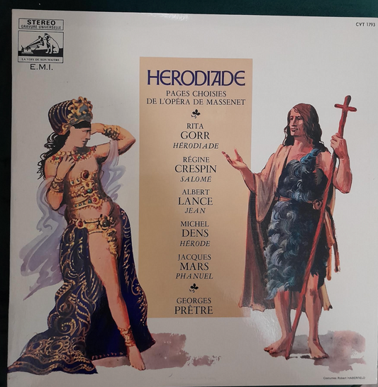 Vinyle Jules Massenet Hérodiade, pages choisies de l'Opéra de Massenet
