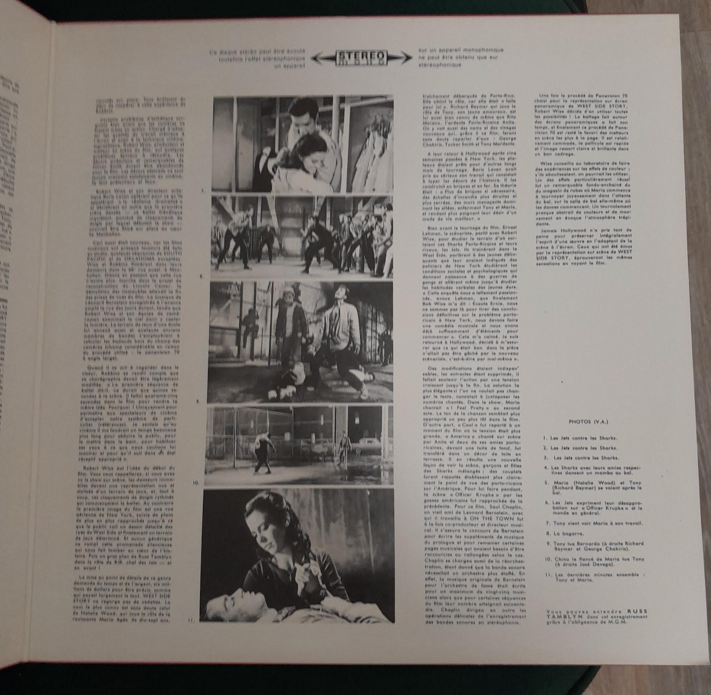 Vinyle Leonard Bernstein West Side Story, film de Robert Wise - Bande originale du film