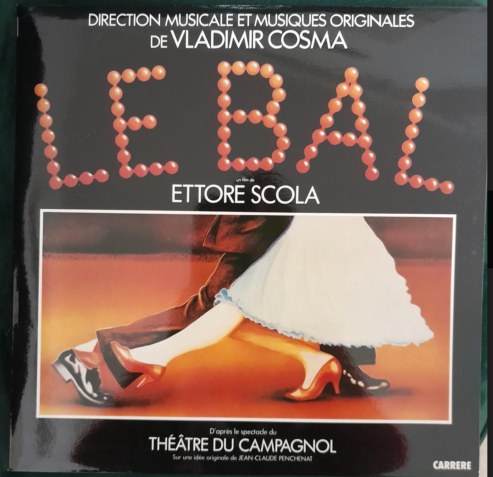 Vinyle Vladimir Cosma Le bal, film d'Ettore Scola - Musiques