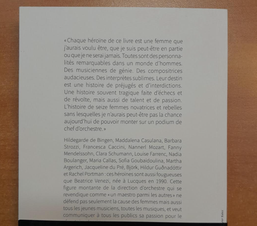 Fortissima: Destins de musiciennes rebelles livre de Béatrice Venezi-3000 partitions, livres et vinyles d'occasion en vente sur notre site internet gastonmusicclub.fr Gaston Music Store