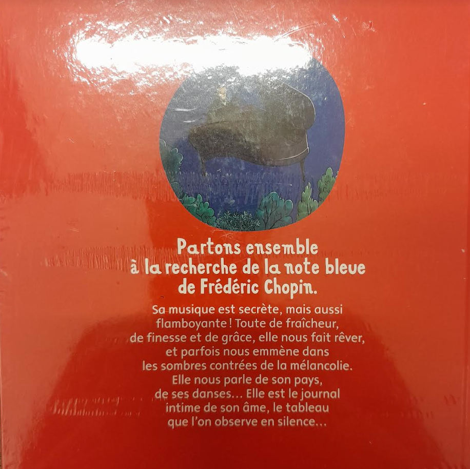 La note bleue de Frédéric Chopin (livre + CD) livre de Marianne Vourch-3000 partitions, livres et vinyles d'occasion en vente sur notre site internet gastonmusicclub.fr Gaston Music Store