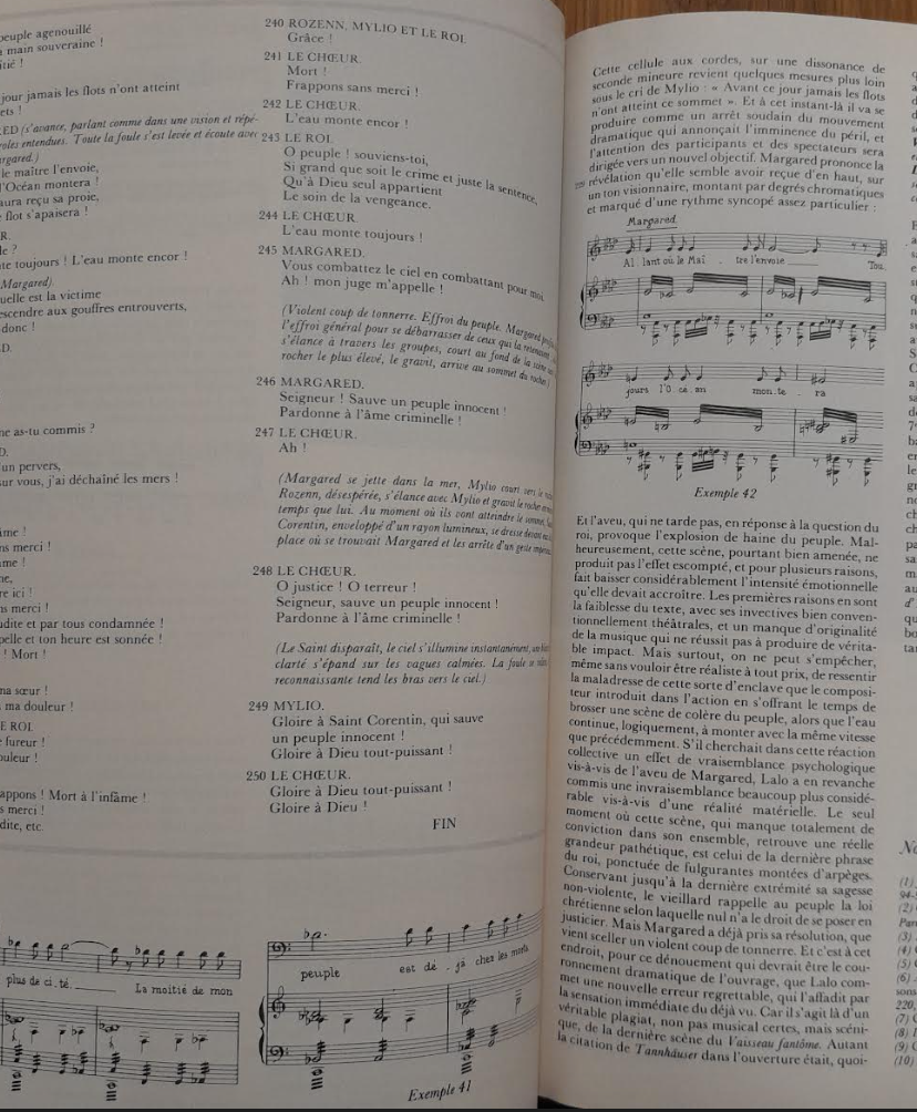 Edouard Lalo Le Roi d'Ys.Revue "Avant-scène" opéra n°65-3000 partitions, livres et vinyles d'occasion en vente sur notre site internet gastonmusicclub.fr Gaston Music Store