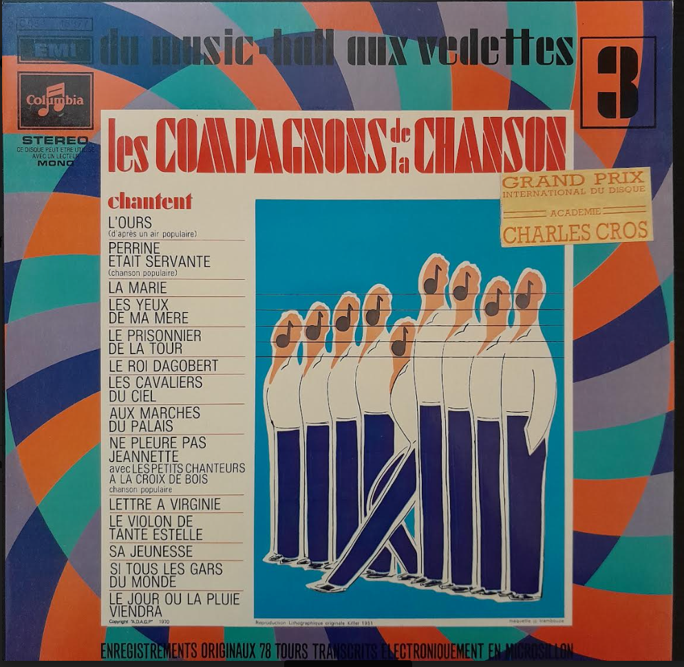 Vinyle les compagnons de la chanson-3000 partitions, livres et vinyles d'occasion en vente sur notre site internet gastonmusicclub.fr Gaston Music Store