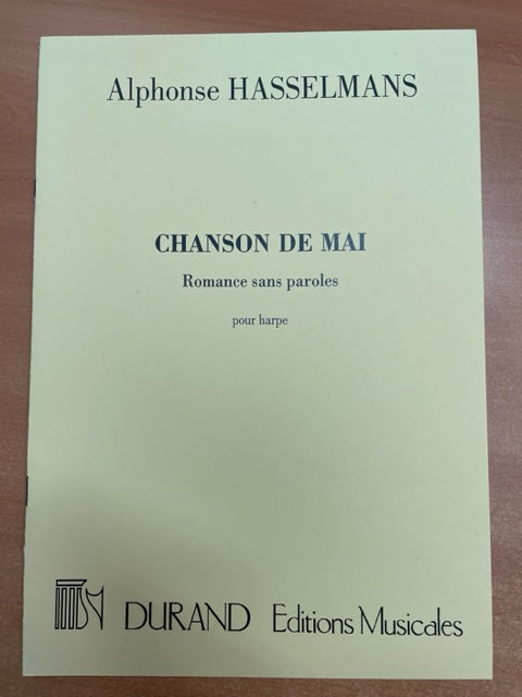 Alphonse Hasselmans Chanson de mai - Romance sans parole, opus 40-3000 partitions, livres et vinyles d'occasion en vente sur notre site internet gastonmusicclub.fr Gaston Music Store