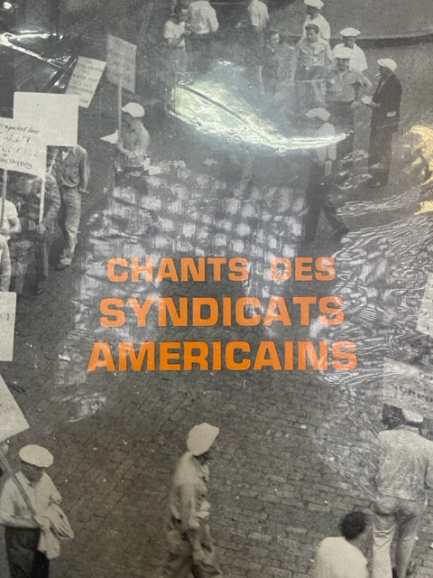 Vinyle Chants des syndicats américains- 3000 partitions, livres et vinyles d'occasion en vente sur notre site internet gastonmusicclub.fr Gaston Music Store