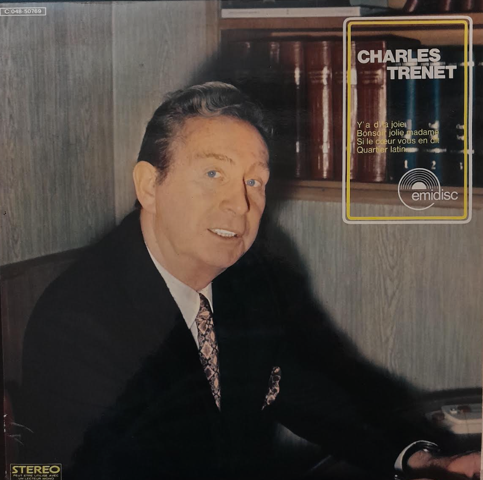 Vinyle 33 tours Charles Trenet Y'a d'la joie-3000 partitions, livres et vinyles d'occasion en vente sur notre site internet gastonmusicclub.fr Gaston Music Store