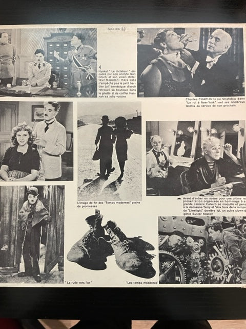 Vinyle Charlie Chaplin Michel Villard Les Musiques Des Films De Charlie Chaplin