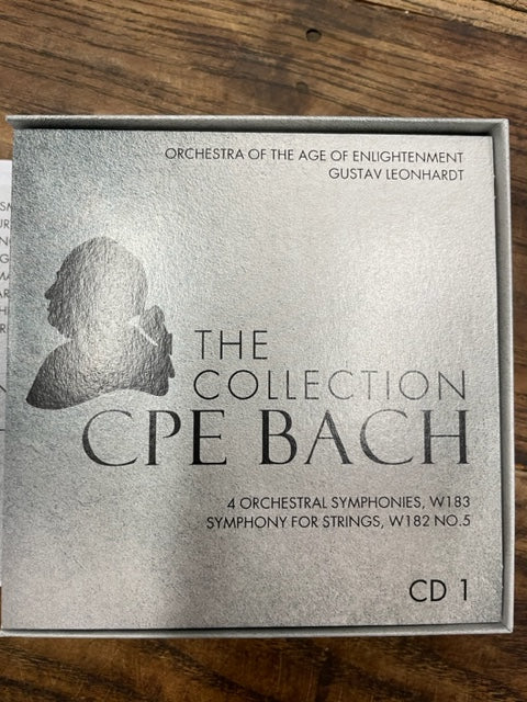 The Collection CPE Bach coffret de 13 CD + livret- 3000 partitions, livres et vinyles d'occasion en vente sur notre site internet gastonmusicclub.fr Gaston Music Store