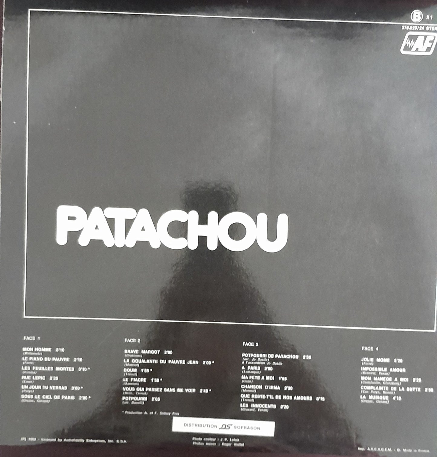 Coffret vinyle Patachou (2 disques)
