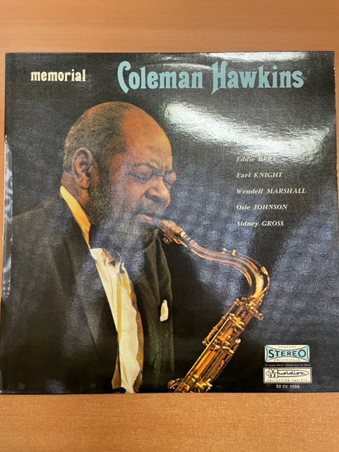 Vinyle Coleman Hawkins Memorial Coleman Hawkins-3000 partitions, livres et vinyles d'occasion en vente sur notre site internet gastonmusicclub.fr Gaston Music Store
