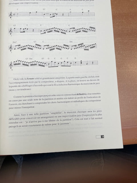 Eric Boell Comprendre le jazz par l'analyse de la sonate n°16 pour piano de Mozart