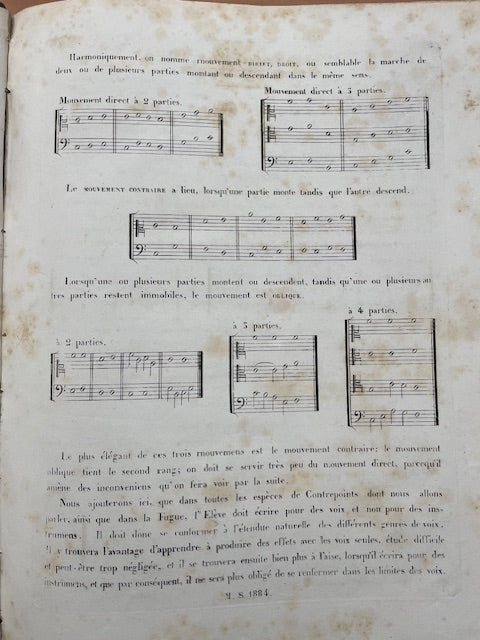 Luigi Cherubini Cours de contrepoint et de fugue 2e édition-3000 partitions, livres et vinyles d'occasion en vente sur notre site internet gastonmusicclub.fr Gaston Music Store